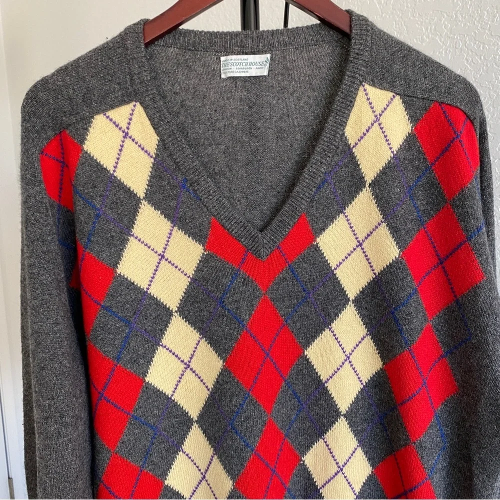 Gray Scottish Cashmere sweater
